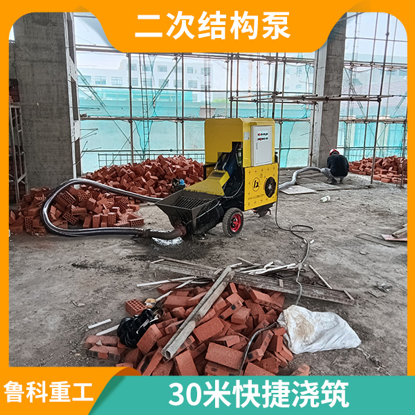 小型液壓二次結(jié)構泵